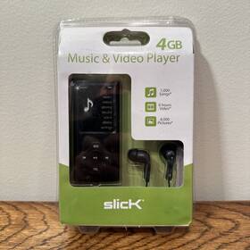 Slick 680079841836 New Sealed 4 Gb Music And Video Player - Portable Retro Mp3 Mp4
