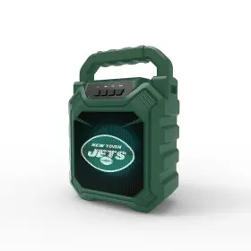 Nfl-bth6-nyj Soar B0c25zhmsk Nfl Xl Shockbox Wireless Bluetooth Speaker York Jets