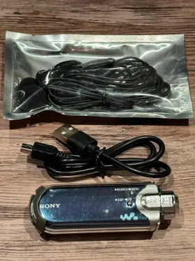 Nw-e507 Sony #1090814 Blue Network Walkman 512mb Digital Music Mp3 Player