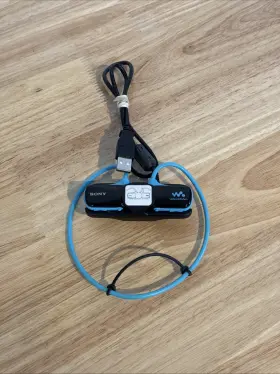 Nwz-w273s Sony 273s Walkman 4 Gb Waterproof Swimming Mp3 Player Blue