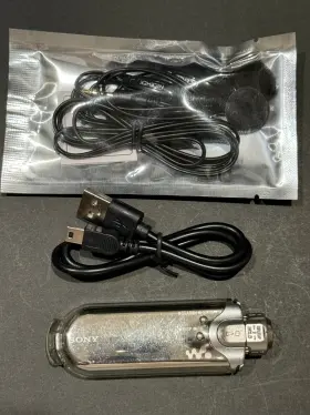 Nw-e505 Sony #3006315 Silver / Gold Network Walkman 512mb Digital Music Mp3 Player