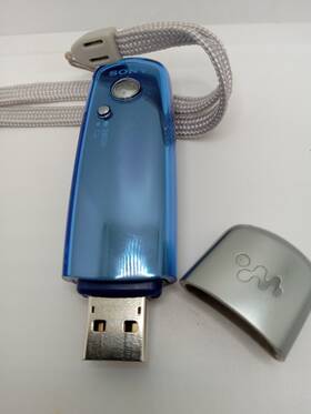 Sony 5149171 Rare Walkman Mp3 Digital Music Player Blue Nw-e002f Works