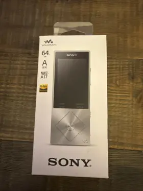 Nwz-a17 Sony 905524988772 New In Box Walkman Digital Media Player Hi-res Audio 64gb English