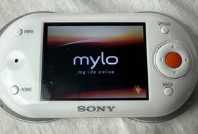 Sony Com-1 Tested Working Mylo Com1 Instant Messaging Battery Holds Charge Memory Card