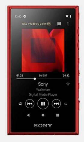 Sony Nw-a106 Walkman 32gb Japanese Uncapped Ver. Bundle Case Cover And Lanyard