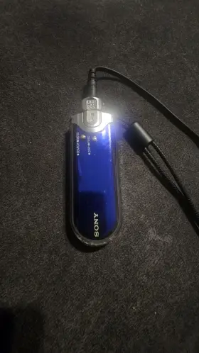 Nw-a608 Sony Blue Network Walkman Mp3 Music Player Everything Works