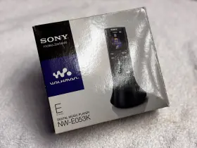 Nw-e053k Sony Walkman Nw-e053 Black 4 Gb Digital Media Player