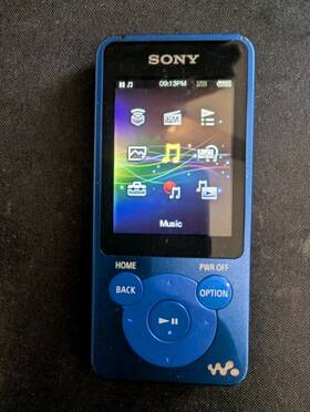Sony Nw-e083 Walkman Blue 4gb Mp3 Player