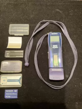 Nw-ms7 Sony Walkman Digital Stick Player Vintage Includes Extras