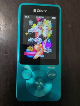 Sony Nw-s15 Walkman Teal Blue 16gb Mp3 Bluetooth Audio Player New Battery