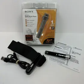 Nw-s203fb Sony Nw-s203f 1gb Black Digital Walkman With Accessories And Box - Parts/repair Only