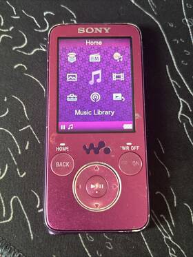Sony Nw-s638f Walkman Nw-s636f 4gb Mp3 Digital Player Pink Tested And Working