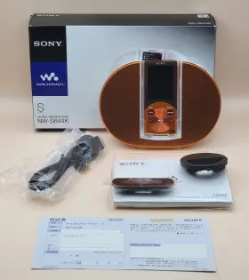 Nw-s644k Sony Walkman Nw-s644 Digital Media Player Memory 8gb Orange Japan Used