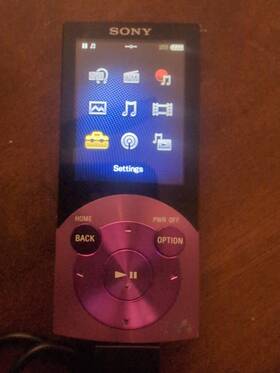 Sony Nw-s645 Walkman S Series Nw-s746 30gb Mp3 Player Pink And Black