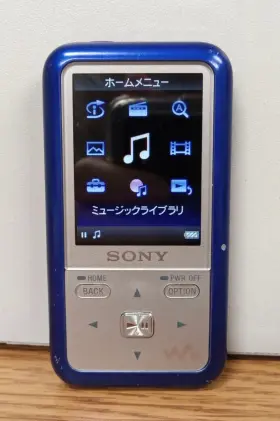 Nw-s716f Sony L Walkman Mp3 Digital Media Player 4gb Blue - Japanese Only