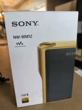 Nw-wm1zm2 Sony Walkman Nw-wm1z 256gb Digital Audio Player Portable Gold