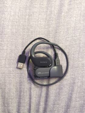 Sony Nw-ws413mb Walkman Nw-ws413 Waterproof 4gb Headphone Wearable Sport Mp3 Player