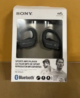 Nw-ws623 Sony 4gb Walkman Bluetooth Wireless Sports Mp3 Player Black Read