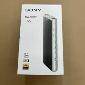 Nw-zx507 Sony Walkman 64 Gb Silver High Resolution Audio Locked For Parts