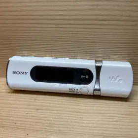 Nwd-b103 Sony Walkman Mp3 Player 1gb Pearl White Parts Repairs As Is
