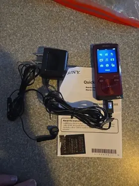 Nwz-e354rmc2 Sony Nwz-354 Walkman Nwz-e354 Red 8 Gb Mp3 Open Box Please Read