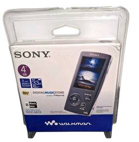 Sony Nwz-a815/bcc 8 Gb Walkman Digital Media Player Nwz-a816 Black 2 Inch Video Screen Mp3 Mp4