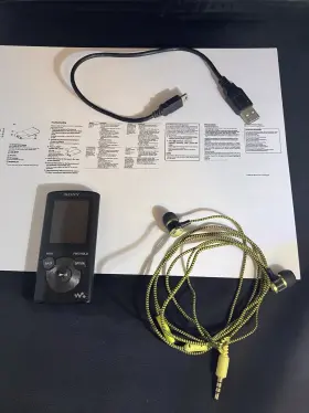Nwz-e304 Sony Walkman 8gb Mp3 Digital Media Player Black Tested Works