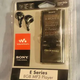 Nwz-e353bmc2 Sony Nwz-e354bmc2 Walkman 4gb Mp3 Digital Music Player Back New/sealed