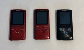 Sony Nwz-e383red Walkman Nwz-e383 Red And Black Digital Media Player Inch Untested
