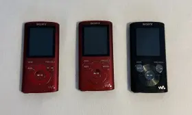 Nwz-e383red Sony Walkman Nwz-e383 Red And Black Digital Media Player Inch Untested