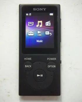Nwz-e394 Sony Walkman 8gb Digital Media Mp3 Player Black. Works Great