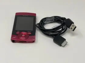 Nwz-s544red Sony Walkman Nw-zs544 Red Mp3 Player Used B0418