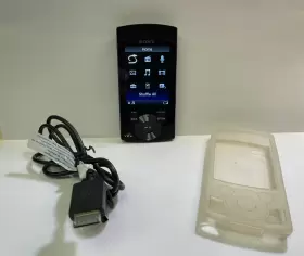Nwz-s545 Sony Vtg Walkman Digital Media Mp3 Player - Bundle Charger And Case