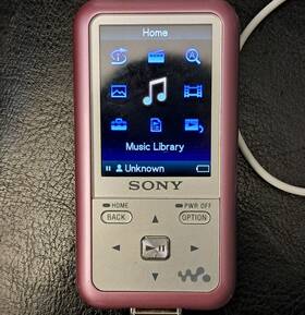 Sony Nwz-s616fpmc Walkman Pink Mp3 Digital Media Player Fm Tuner Usb 4gb Nwz-s616f Rare