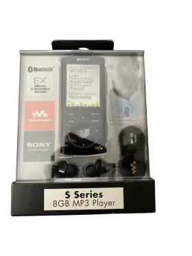 Nwz-s764bt Sony New Mp3 Player Ex Bluetooth Ear Bud Bundle Movies Photos 8gb