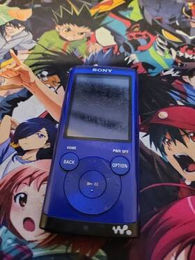 Sony Nwze354blue Walkman Nwz-e354 Blue 8 Gb Digital Media Player For Parts