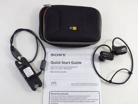 Sony Nwzw273sbm Walkman Nwz-w273s 4 Gb Waterproof Swimming Mp3 Player Bundle Charger Case
