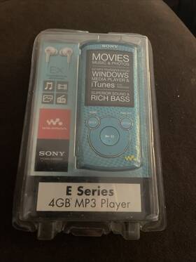 Sony Sony Nw-s13 Walkman S10 Series 4g Blue Lm Read Description