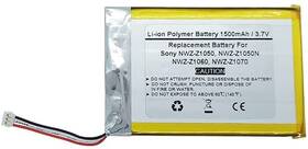 Sony Usn-454261pcn-s Battery For Nwz-z1050 Nwz-z1050n Nwz-z1060 Nwz-z1070 Lis1484mhppc