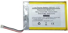 Usn-454261pcn-s Sony Battery For Nwz-z1050 Nwz-z1050n Nwz-z1060 Nwz-z1070 Lis1484mhppc