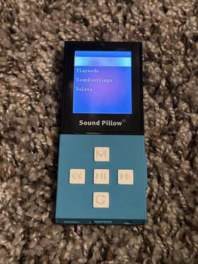 Sound Pillow K142064 Sleep System S Pre-loaded Proprietary Mp4 Player Device Only