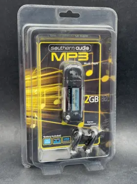 Mp212-2 Southern Telecom Mp3 Player 2gb Bundle With Headphones Battery Usb Lcd Display Audio New