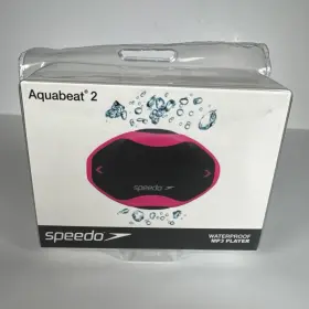 Speedo 712511262766 Aquabeat 2 Waterproof Mp3 Player Pink 4 Gb - New Sealed