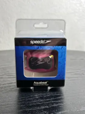 Aquabeat1gbblk Speedo Aquabeat Waterproof Mp3 Player 1gb Pink Brand New Sealed