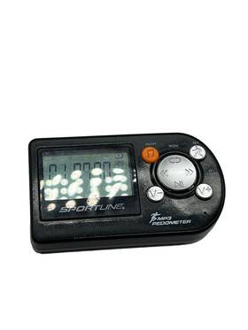 Sportline 095121949598 Pedometer Digital Mp3 Fm Radio 1 Gb Calculates Calories Distance