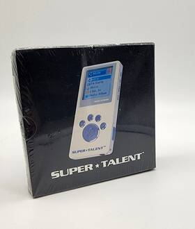 Super Talent 06a5m 512mb Portable Digital Media Player Mp3 Fm Radio Photo Album Sealed