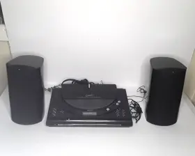3399m Supersonic Super Sonic Sc- Am/fm Radio Mp3/cd Player Stereo System Black