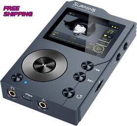 Surfans 445037243205 F20 Hifi Mp3 Player With Bluetooth5.2 Lossless Dsd High Resolution Digital Audio