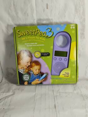 Sweetpea3 712698000049 Mp3 Player For Kids Age 0-6 Years Preloaded Violet Hold Over 700 Songs
