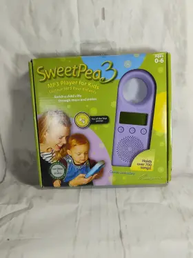 Sweetpea3 712698000049 Mp3 Player For Kids Age 0-6 Years Preloaded Violet Hold Over 700 Songs